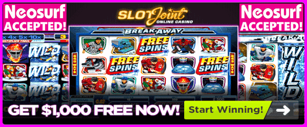 SlotJoint Casino, Neosurf accepted